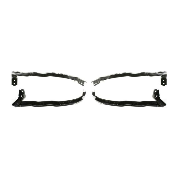 Nee Haoww 2-Piece Bumper Corner Retainer Bracket Set - Front Left and Right Steel Construction
