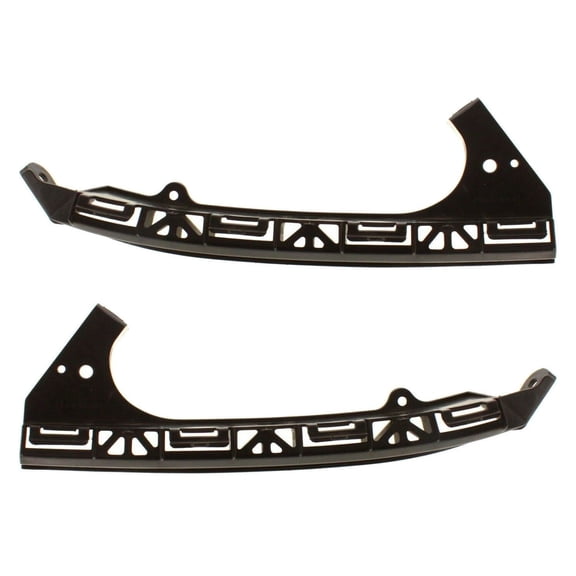 Nee Haoww 2-Piece Bumper Retainer Bracket Set - Front Left and Right Steel Brackets