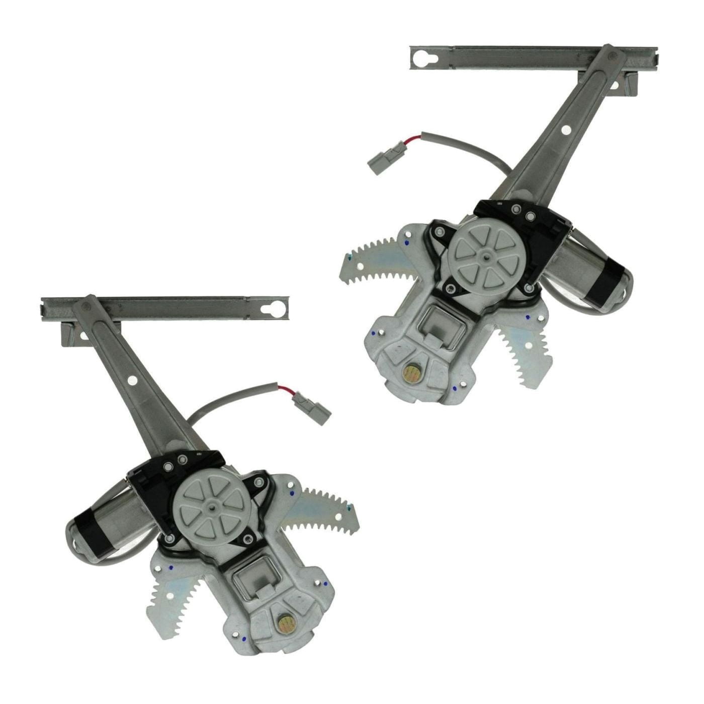 Power Rear Window Regulator Nee Haoww 2-Piece Car Door Window Regulators with Motors - Rear Left ...
