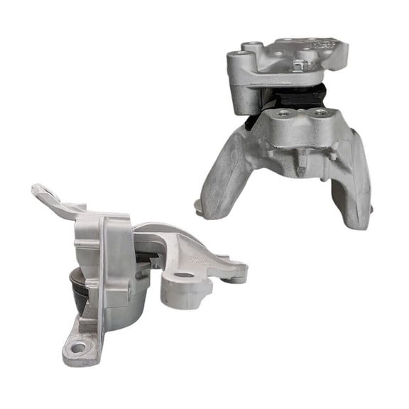 Nee Haoww 2-Piece Engine and Transmission Motor Mount Set Front Left Driver and Right Passenger Side Hydraulic Mounting Style