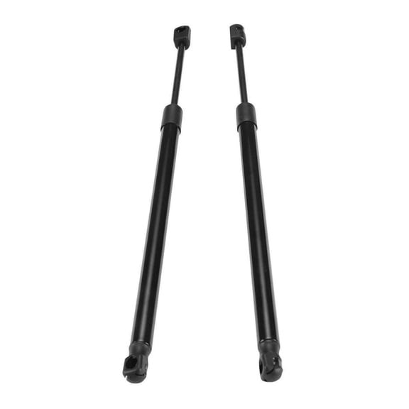 Nee Haoww 2-Piece Front Hood Lift Support Struts, Black Steel Construction, 15.0-Inch Compressed Length