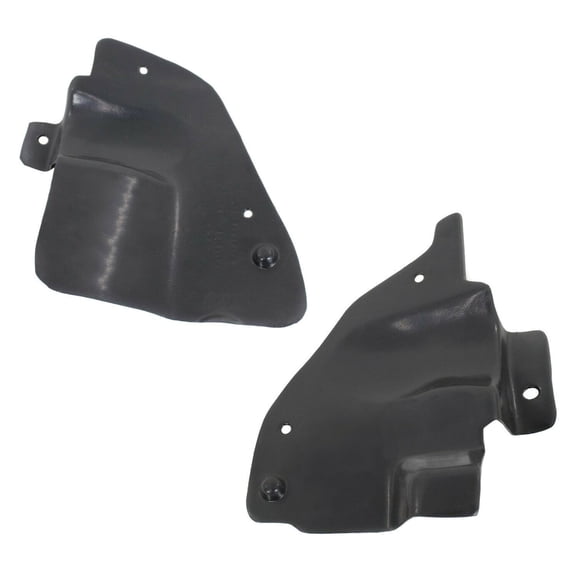 Nee Haoww 2-Piece Front Wheel Liner Set - Left and Right Side Plastic Splash Shields