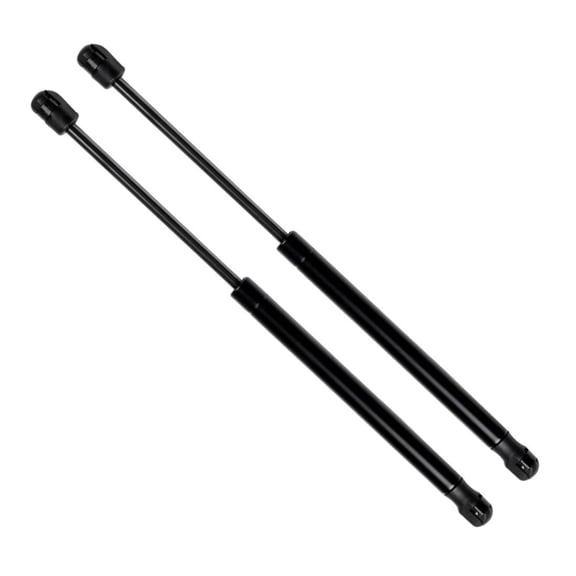 Nee Haoww 2-Piece Hood Lift Support Kit - Smooth Black Steel Construction - 9.97 Inch Compressed Length