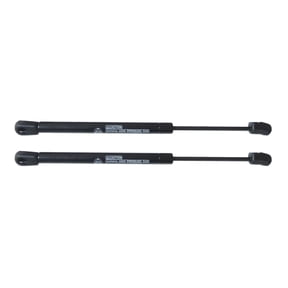 Nee Haoww 2-Piece Hood Lift Support Set - Front Gas Charged Struts with Black Steel Construction