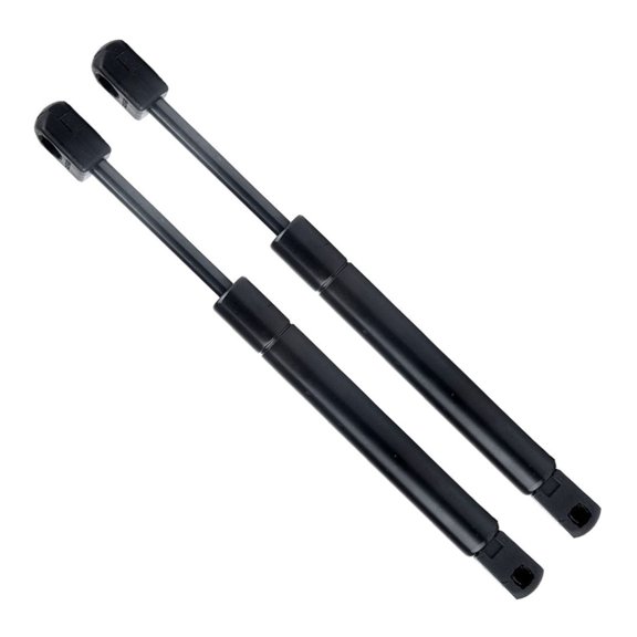 Nee Haoww 2-Piece Hood Lift Support Struts - Smooth Black Steel Construction