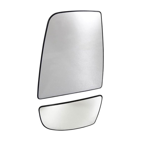 Nee Haoww 2-Piece Left & Right Side Exterior Rear View Mirror Glass with Backing Plate