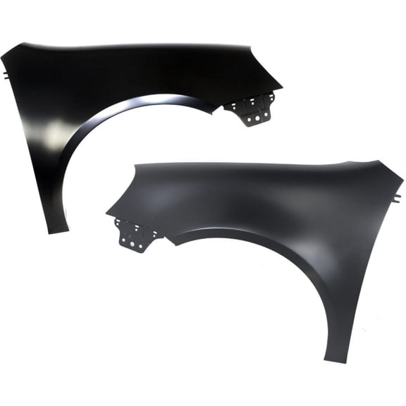 Nee Haoww 2-Piece Quarter Panel Set - Primed Steel Without Molding Holes