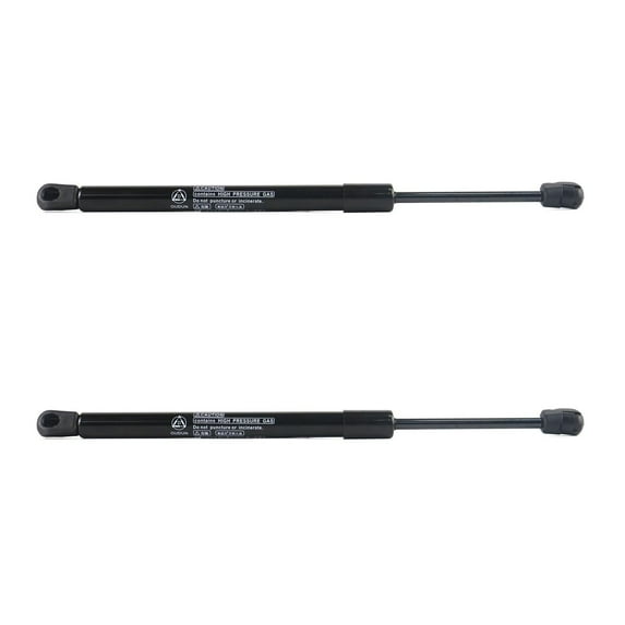Nee Haoww 2-Piece Rear Window Glass Lift Support Kit - Gas Charged Strut Shock Black Steel