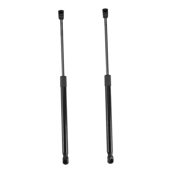Nee Haoww 2-Piece Rear Window Glass Lift Support Struts - Black Steel Construction, 11.12-Inch Compressed Length