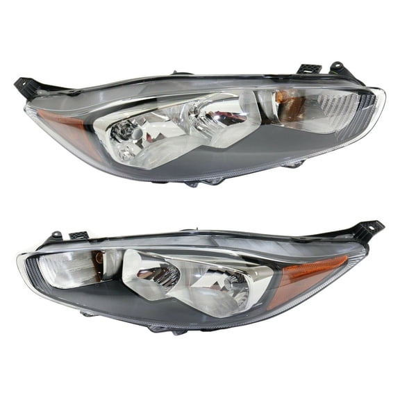 Nee Haoww 2-Piece Signal Light Bulb Set with Clear Lens and Amber Turn Indicator