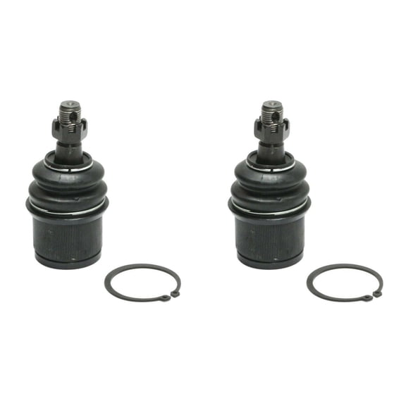 Nee Haoww 2-Piece Suspension Ball Joint Set - Front Lower Left and Right Side - Steel and Forged Aluminum Construction - Greasable Design