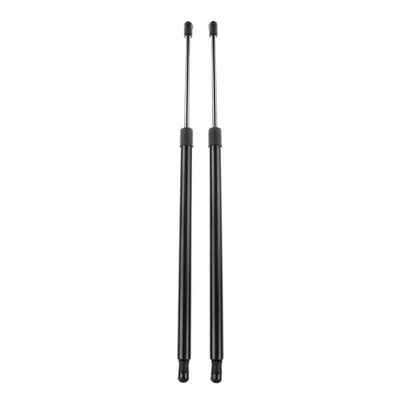 Nee Haoww 2-Piece Tailgate Lift Support Struts - Black Steel Construction - 16.43 Inch Compressed Length