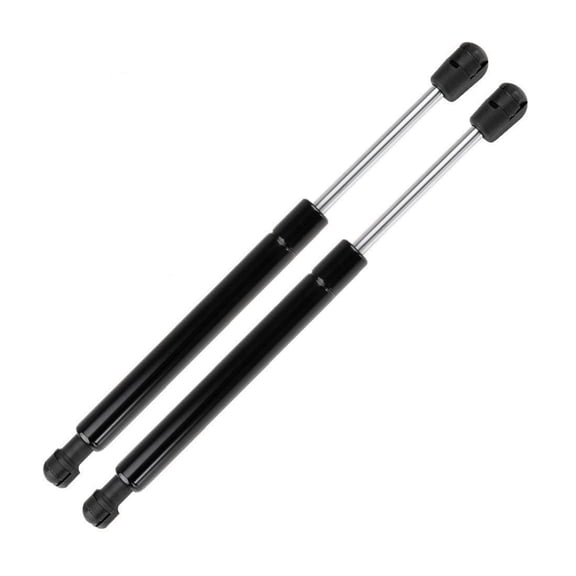 Nee Haoww 2-Piece Trunk Lift Support Kit - Gas Charged Shocks with Smooth Black Steel Construction