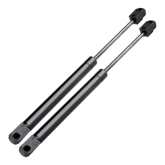 Nee Haoww 2-Piece Trunk Lift Support Shock Strut Spring Kit - Smooth Black Steel Construction