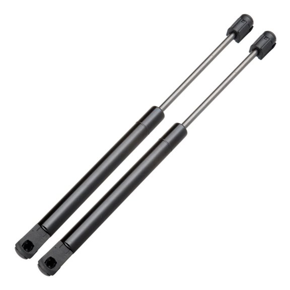 Nee Haoww 2-Piece Trunk Lift Supports Rear Side Struts Smooth Black Steel Kit