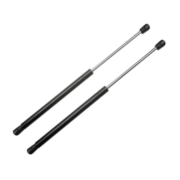 Nee Haoww 2-Piece Window Lift Supports - Rear Side Rod Struts with Black Finish