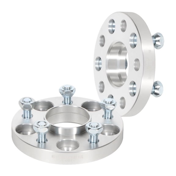 Nee Haoww 2X 20mm Hubcentric Wheel Spacers with 5X4.5 Bolt Pattern - Silver Finish