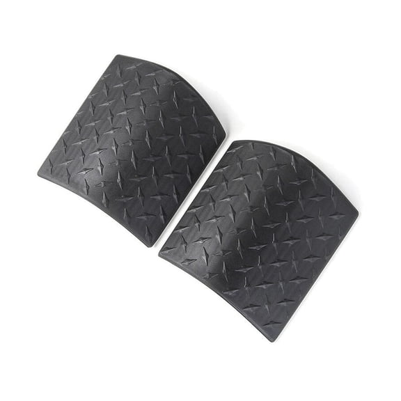 Nee Haoww 2X Black Cowl Armor Outer Cowling Overlay Trim Bezel - ABS Plastic - Right Left 2 Pieces Set