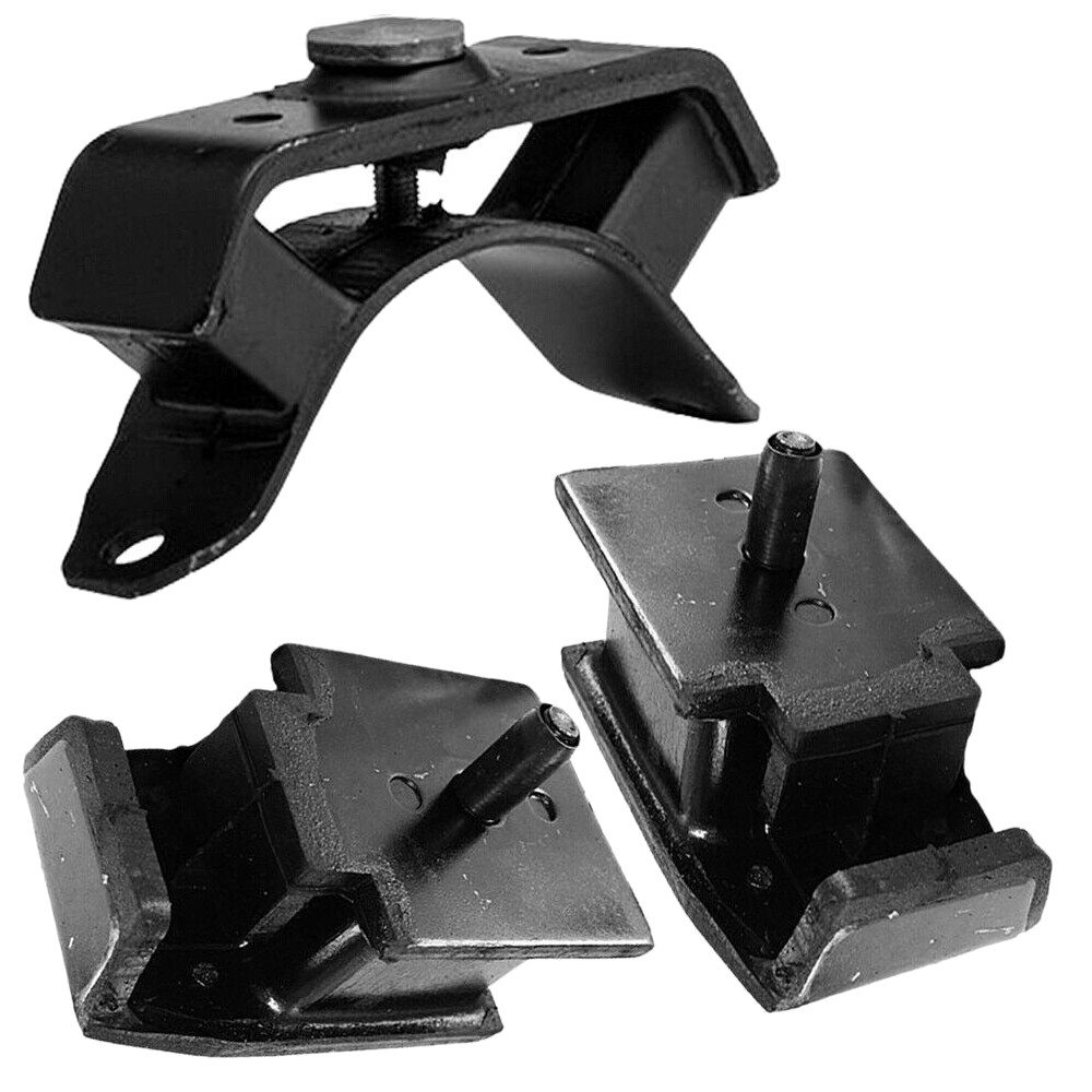 Universal Rear Set Mounts Nee Haoww 3-Piece Engine and Manual Transmission Motor Mount Set Kit ...