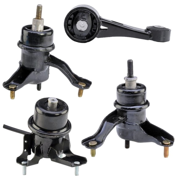 Nee Haoww 4-Piece Engine and Automatic Transmission Motor Mount Set Kit - Front Right Passenger Side V6 Configuration