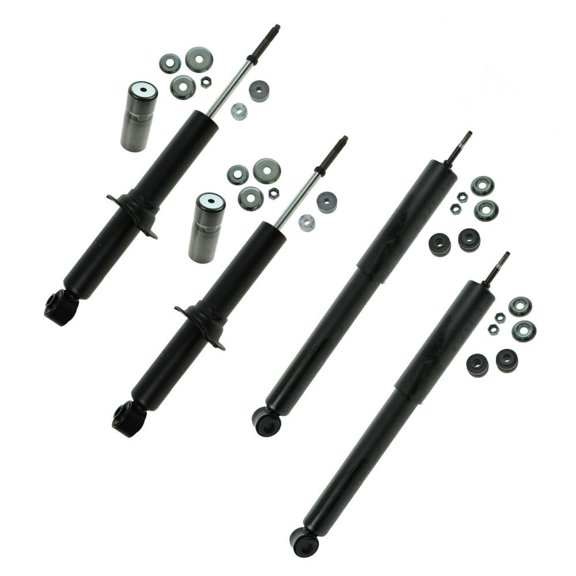 Nee Haoww 4-Piece Front and Rear Shock Struts Assembly Set with Mounting Hardware
