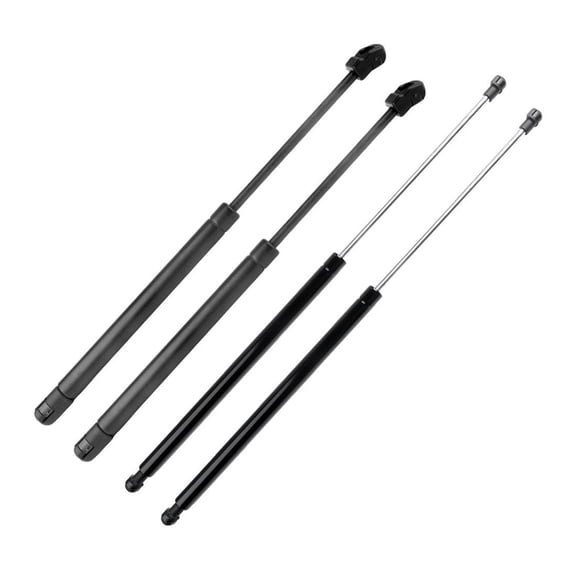 Nee Haoww 4-Piece Hood Tailgate Hatch Lift Support Strut Kit - Smooth Steel Construction