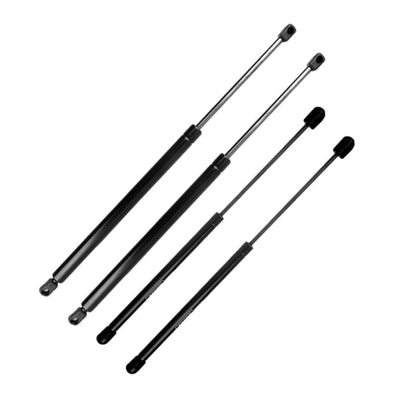 Nee Haoww 4-Piece Window Tailgate Lift Support Struts - Smooth Steel Construction