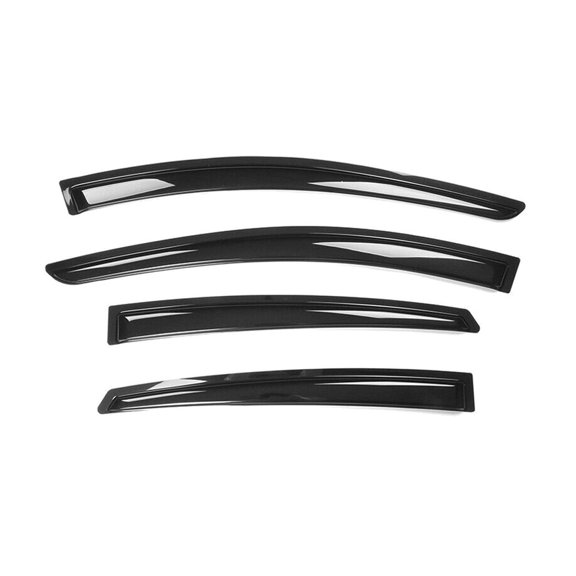 Nee Haoww 4pcs Window Visors Rain Guard Deflector - Smoke Front Rear Left Right FZ-WD-CV16