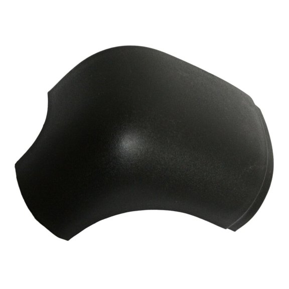 Nee Haoww Bumper End Cap - Rear Right Side (Plastic, Textured Finish)