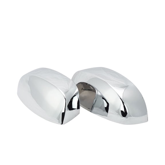 Nee Haoww Chrome Mirror Caps Left and Right Pair Set - Plastic Construction - 2 Piece Set