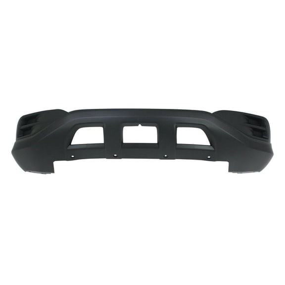 Nee Haoww Front Lower Textured Plastic Bumper Cover Without Fog Light or Parking Sensor Cut-Outs