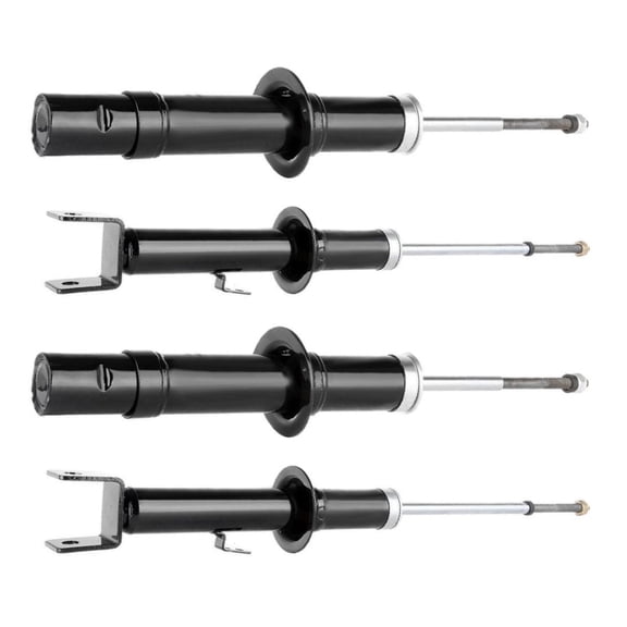 Nee Haoww Front and Rear Strut Shocks with Powder Coat Finish