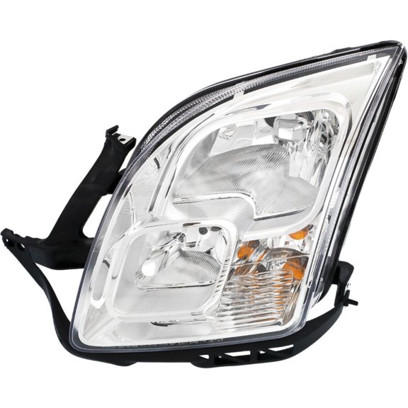 Nee Haoww Headlight Assembly Left Side Clear Lens with Bulb - Interchange Part Number FO2502219, 9605097