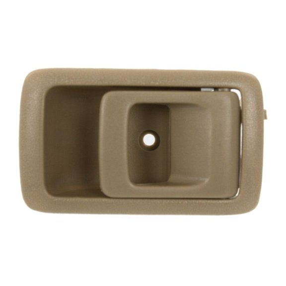 Nee Haoww Interior Door Handle - Right Side, Front and Rear Position, Beige Plastic