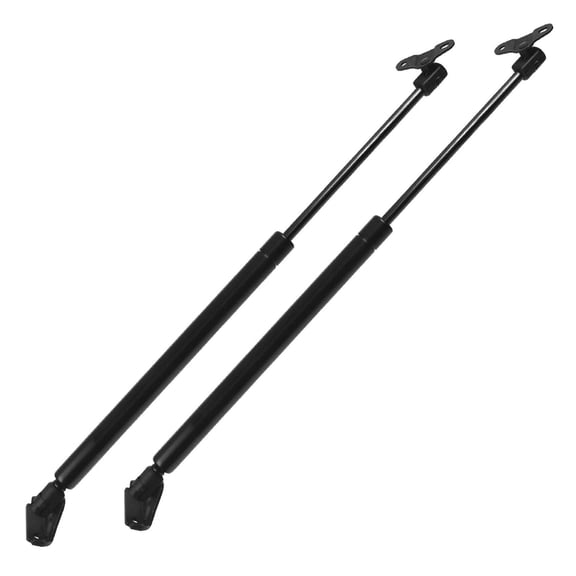 Nee Haoww Qty 2 Liftgate Lift Supports with O Power Gate Left Right Rear Black