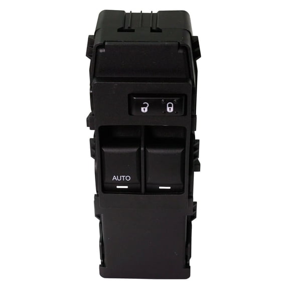 Nee Haoww Power Door Window Control Switch Front Left Driver Side Black with 2 Buttons for Dodge Dakota 3.7L/4.7L 2007-2010, for Mitsubishi Raider 3.7L 2007-2009