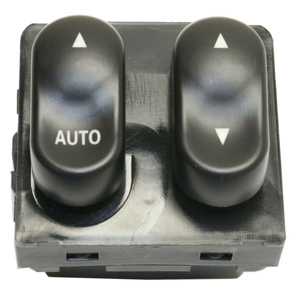 Nee Haoww Power Door Window Control Switch - Front Left Driver Side, Black, 2 Buttons