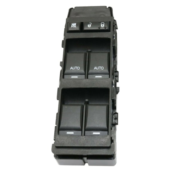 Nee Haoww Power Door Window Control Switch - Front Left Driver Side, Black, 6 Buttons, 14-Prong Blade Male Terminal with 1 Female Connector