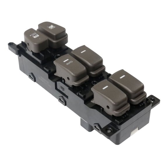 Nee Haoww Power Door Window Control Switch - Front Left Driver Side Gray - 14-Prong Blade Male Terminal with 1 Female Connector