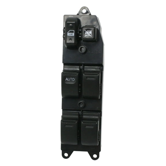 Nee Haoww Power Door Window Control Switch - Front Left Driver Side with 6 Buttons, Black Finish