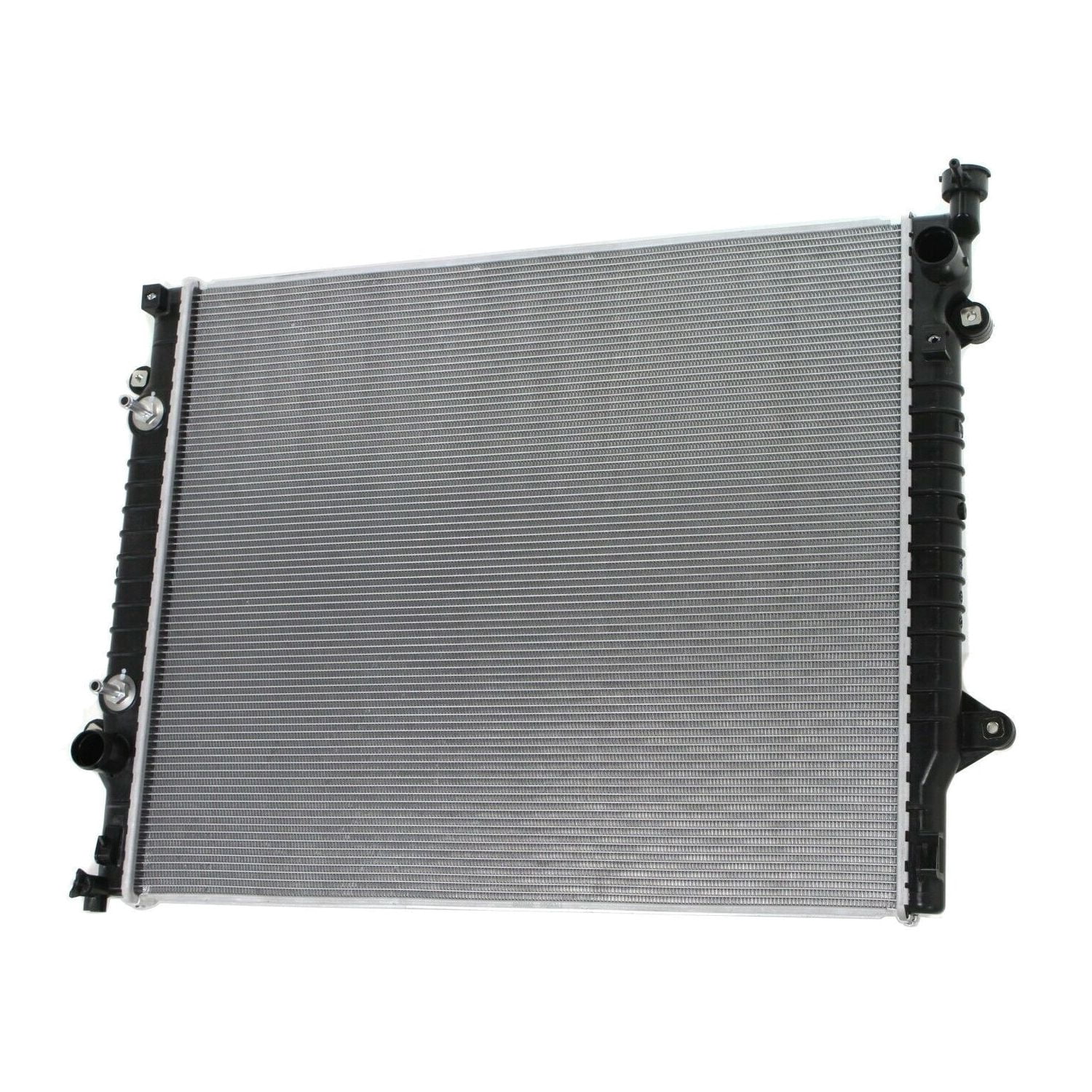 Nee Haoww Radiator with Automatic Transmission Cooler, 1-Row Aluminum ...
