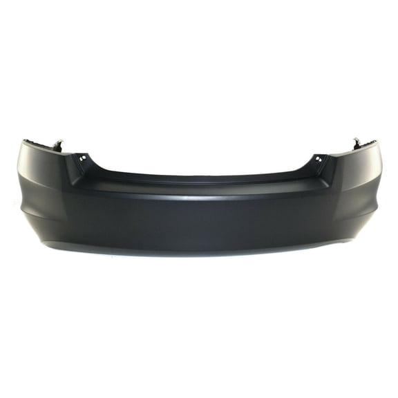 Nee Haoww Rear Primed Plastic Bumper Cover Without Park Assist Sensor Cut-out