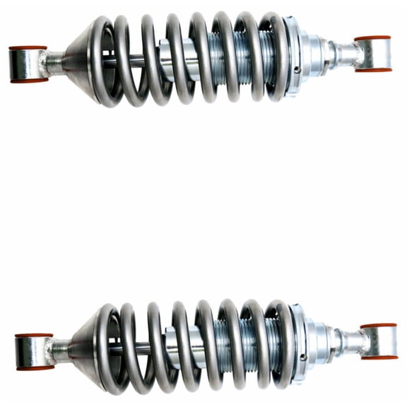 Nee Haoww Rear Side Shock Absorber Set - Hardened Steel Construction - 350 Pound Capacity - Black Silver Finish