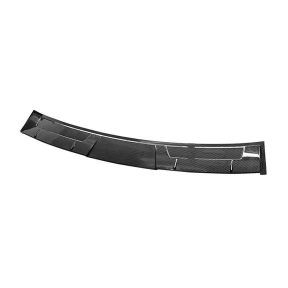 Nee Haoww Rear Window Top Roof Spoiler Sun Visor Wing - Carbon Fiber Print Polypropylene V Style