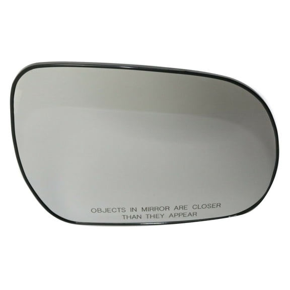 Nee Haoww Right Passenger Side Non-Heated Exterior Rear View Mirror Glass with Convex Design and Backing Plate