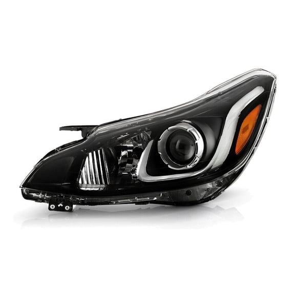 Nee Haoww Spark Projector Headlight Driver Side Bumper With DRL Type Black Housing Heavy Duty Polycarbonate Lens Lighting Technology