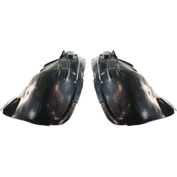 Nee Haoww Splash Shield Wheel Liners for Front Left and Right - Set of 2 Plastic Wheel Liners
