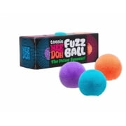 Nee doh Fuzz Ball Stress Ball 3-Pack mini velvet squeeze, 1 pack