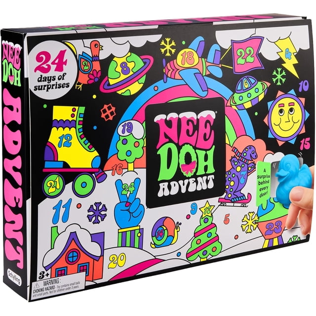 Nee doh Squishmas Countdown Advent Calendar - Walmart Business Supplies