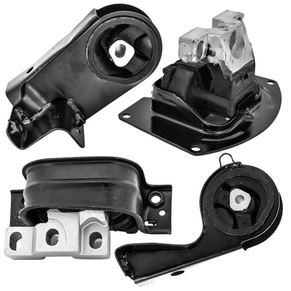 Nee haoww 4-Piece Engine and Transmission Motor Mount Set Kit - Front, Rear, Left, and Right Side
